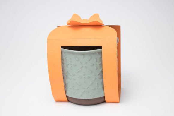 15oz Mug Box with Ribbon Decoration