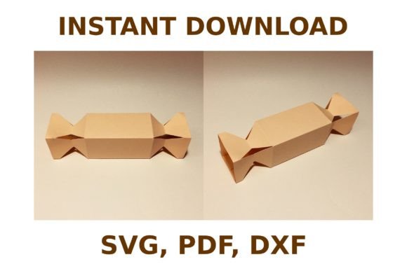Cracker Box Template – 3D SVG Shapes