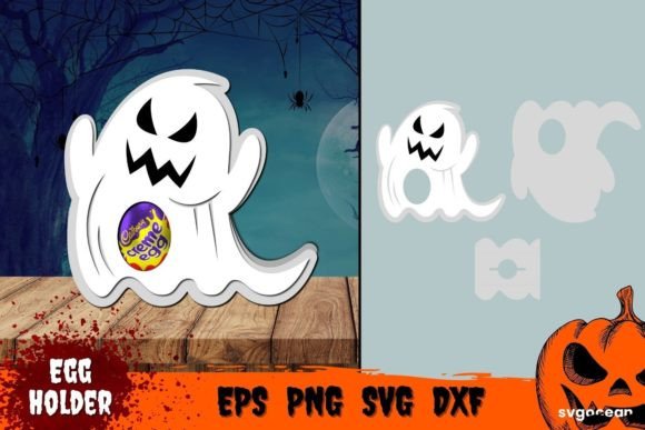 Ghost Egg Holder Template Review