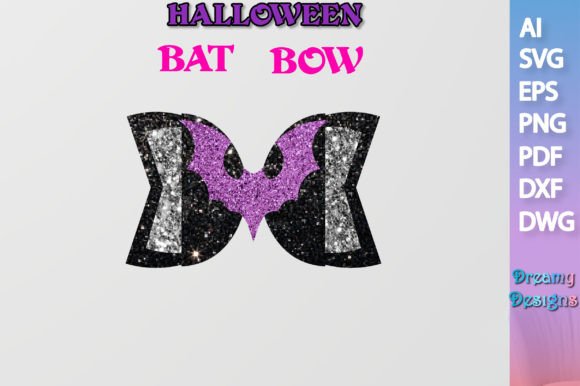 Halloween Bat Bow 2