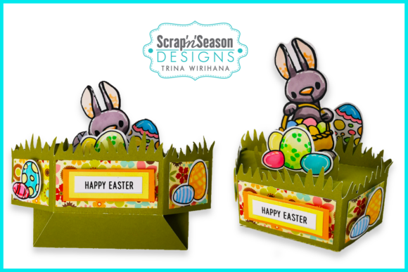 Popup Stage Card - Grass Base