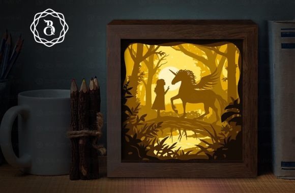 Unicorn Lightbox Template, Shadow Boxes